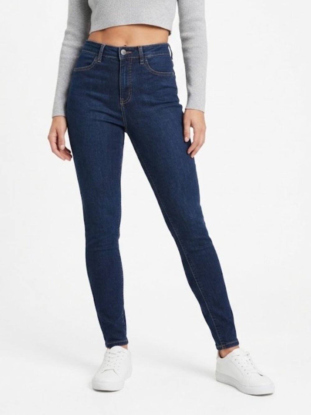 Wild Fable High Rise Skinny Jeans Dark Wash Denim Size 8 / 29R